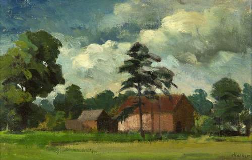 Chalker, Jack, 1918-2014; Landscape, Westham House